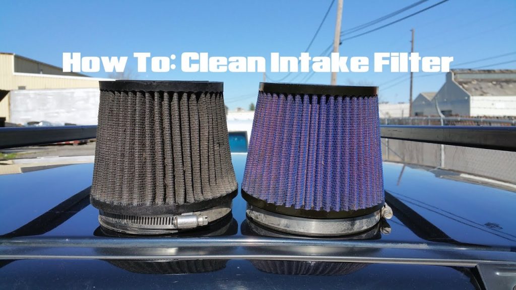 Can You Clean a Cold Air Intake Filter With Water