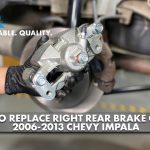 How to Change Rear Brake Calipers