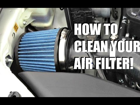 How to Clean Air Filters in Car