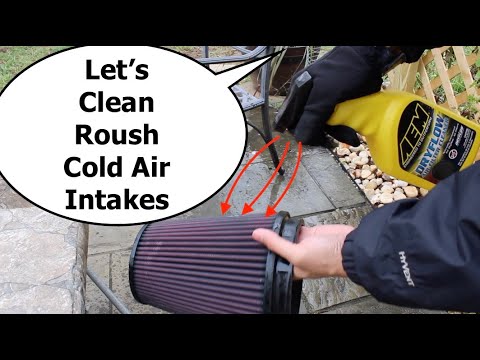 How to Clean Roush Cold Air Intake Filter