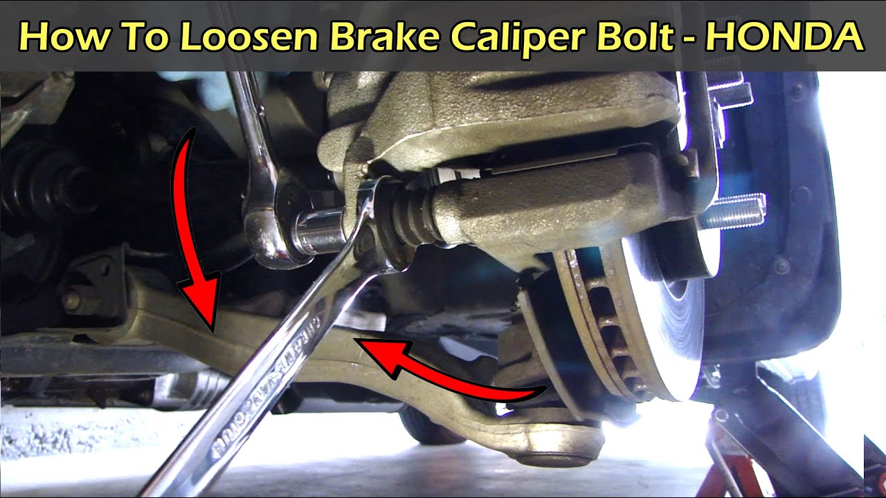 How To Loosen Brake Caliper Bolts How To Loosen Brake Caliper Bolts