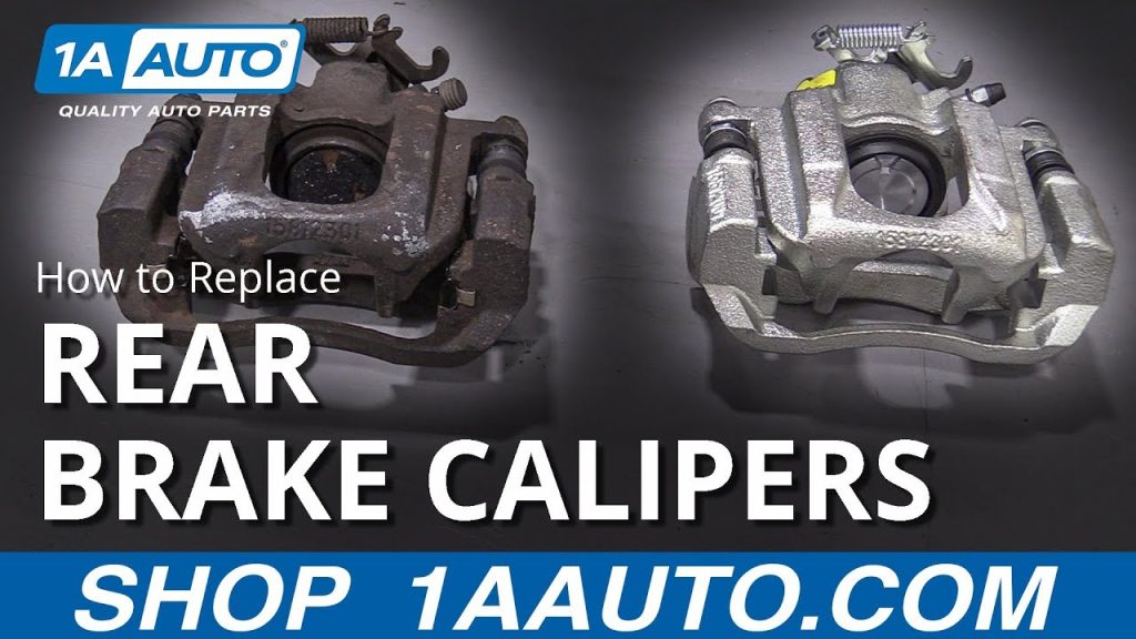 How to Replace Rear Caliper With Parking Brake