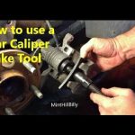 How to Use a Brake Caliper Tool