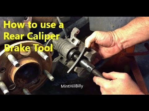 How to Use a Brake Caliper Tool