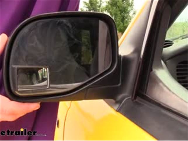 How to Install Convex Blind Spot Mirrors