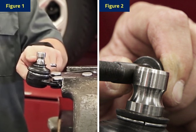 How to Put Ball Joint into Knuckle