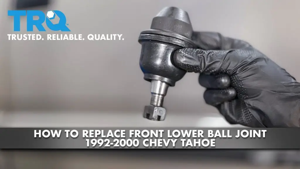 How to Replace Lower Ball Joint Chevy Truck 4X4
