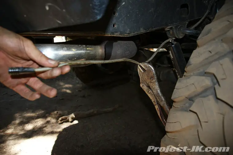 How to Pinch off a Brake Line
