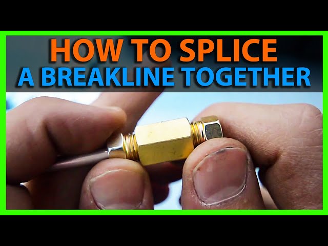 How to Splice a Brake Lines