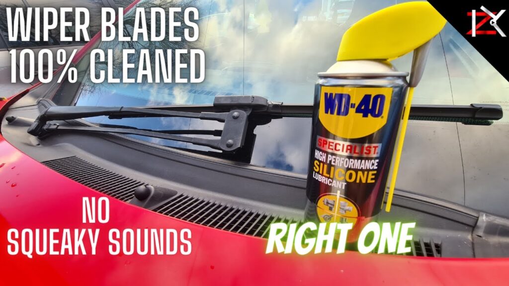 Can You Use Wd40 to Clean Wiper Blades