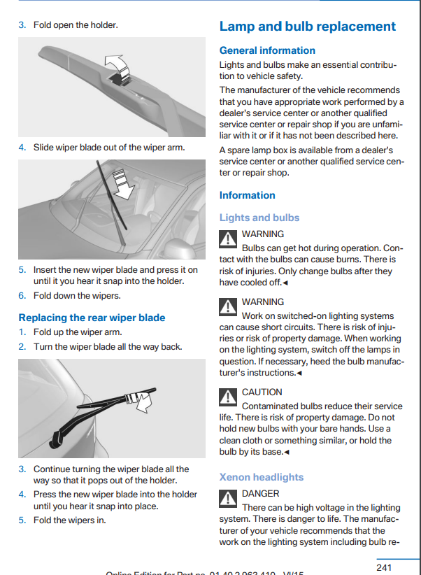 How to Change Bmw Wiper Blades