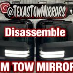 How to Disassemble Chevy Tow Mirrors