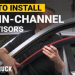 How to Install Avs Window Deflectors