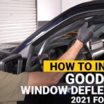 How to Install Goodyear Window Deflectors