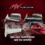 How to Paint Dodge Tow Mirrors