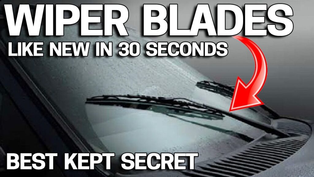 How to Rejuvenate Windshield Wiper Blades