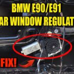 How to Replace Bmw E90 Rear Window Regulator