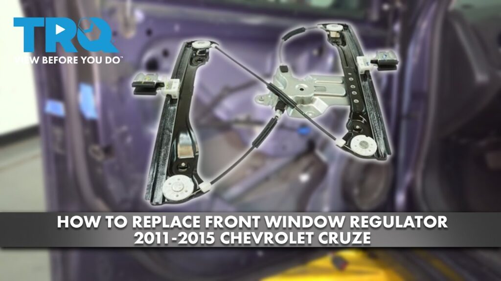 How to Replace Window Regulator 2014 Chevy Cruze