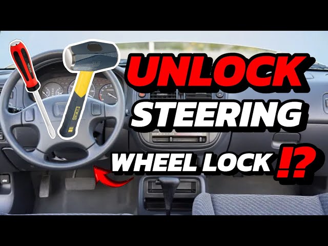 How Do You Unlock a Steering Wheel With a Screwdriver