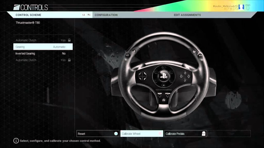 How to Calibrate Thrustmaster T80 Steering Wheel Ps4