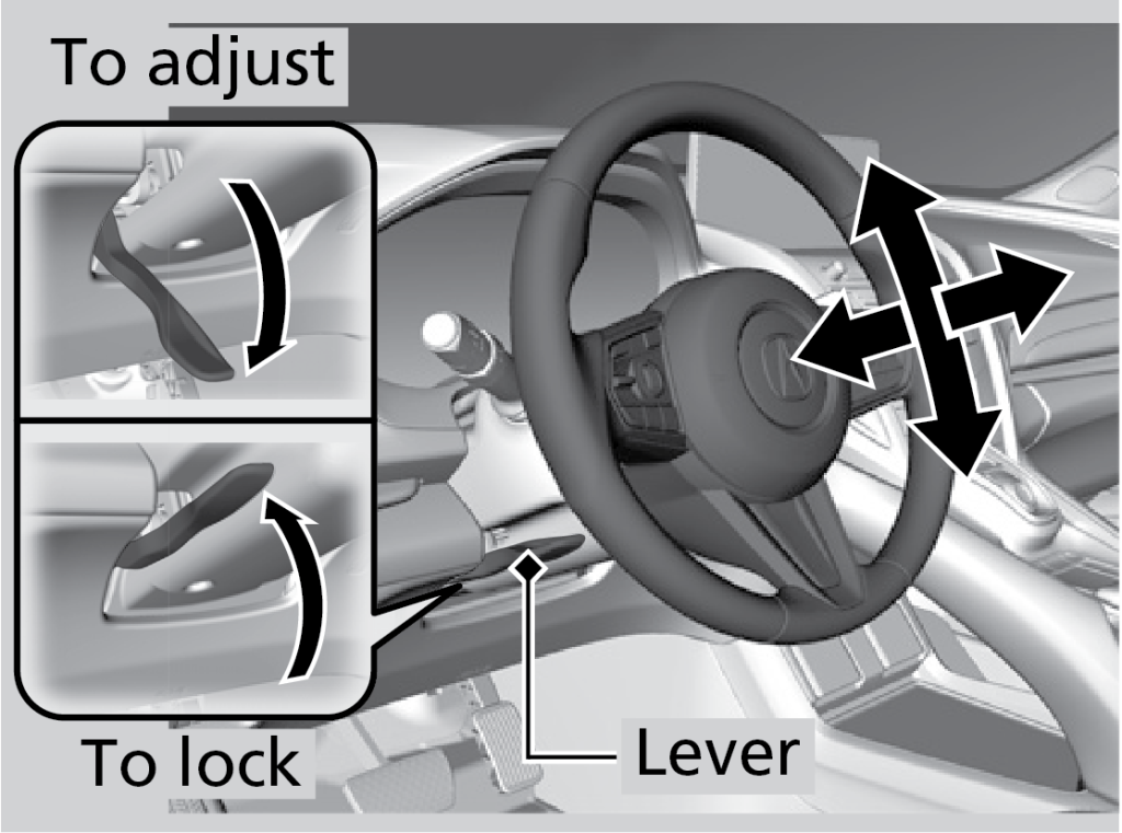 How to Lift Steering Wheel