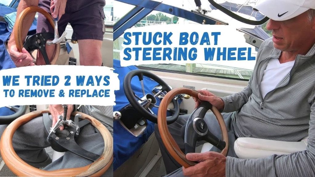 How to Remove a Steering Wheel from a Boat