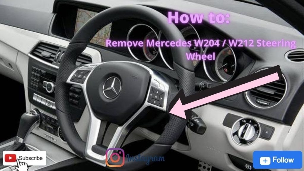 How to Remove Mercedes Steering Wheel