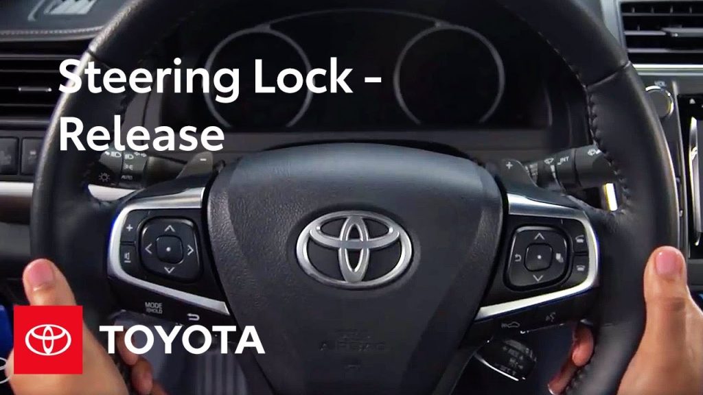 How to Unlock Steering Wheel Toyota Corolla