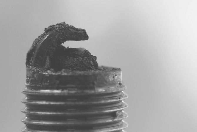 What Causes Black Carbon on Spark Plugs