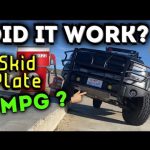 Do Skid Plates Help Mpg