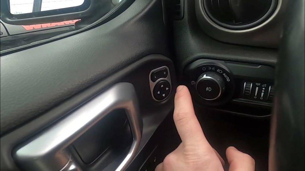 How to Adjust Side Mirror Jeep Wrangler 2008