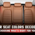 How to Choose Car Seat Cover Color