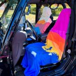 How to Cover Car Seat With Towel
