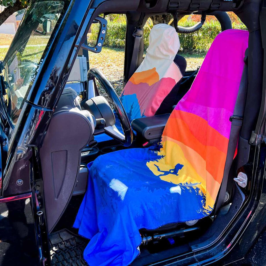 How to Cover Car Seat With Towel