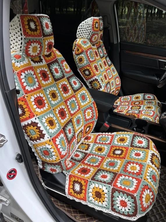 How to Crochet a Car Seat Cover