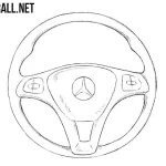 How to Draw a Steering Wheel