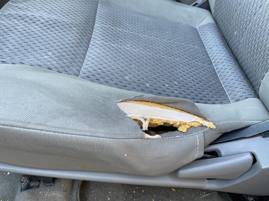How to Fix a Car Seat Cover