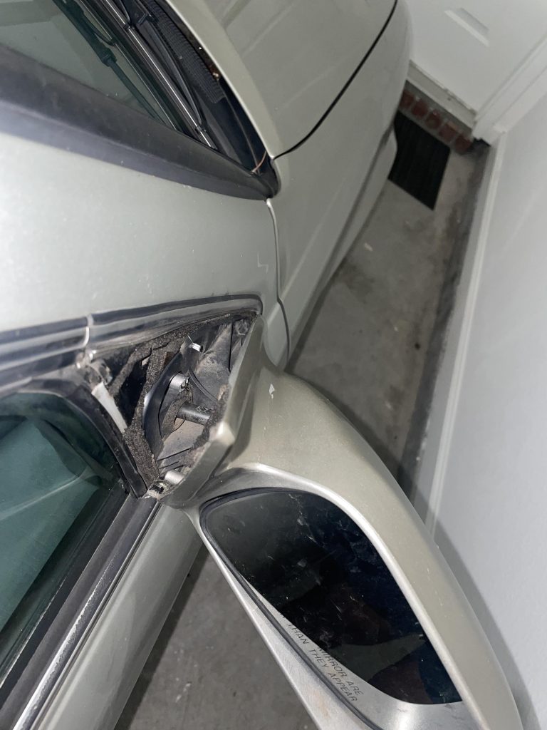 How to Fix a Car Side Mirror That Fell off