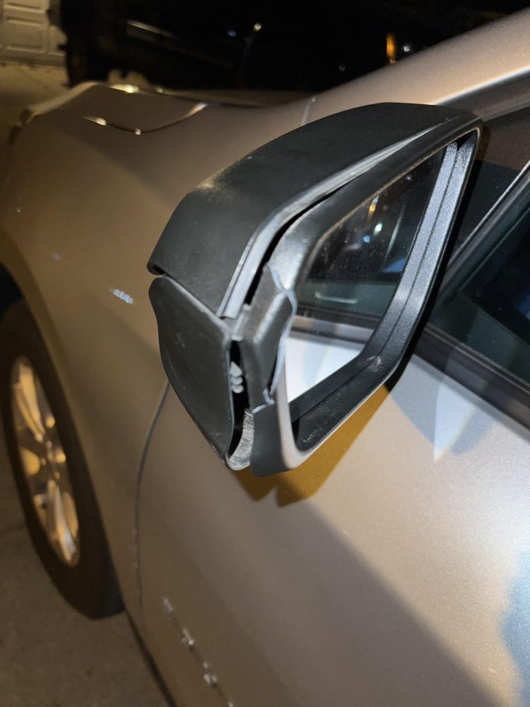 How to Fix Broken Side Mirror Plastic