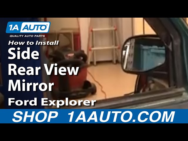 How to Install a Passenger Side Mirror