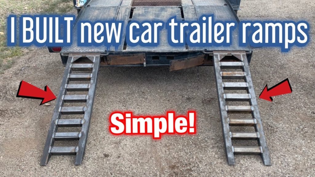 How to Make Car Trailer Ramps