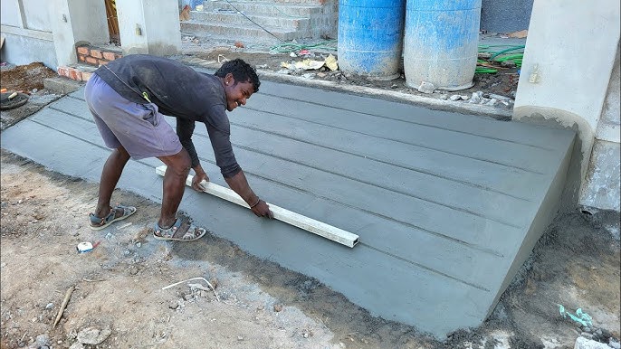How to Make Concrete Ramp for Car