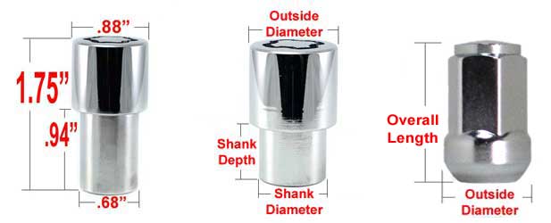 How to Measure Lug Nuts
