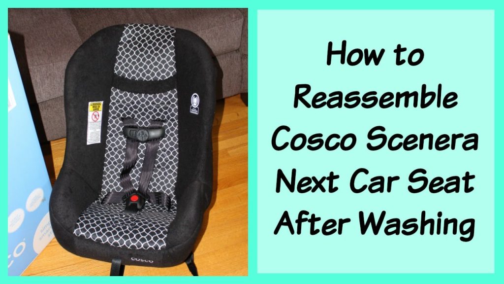 How to Put Cosco Car Seat Cover Back on