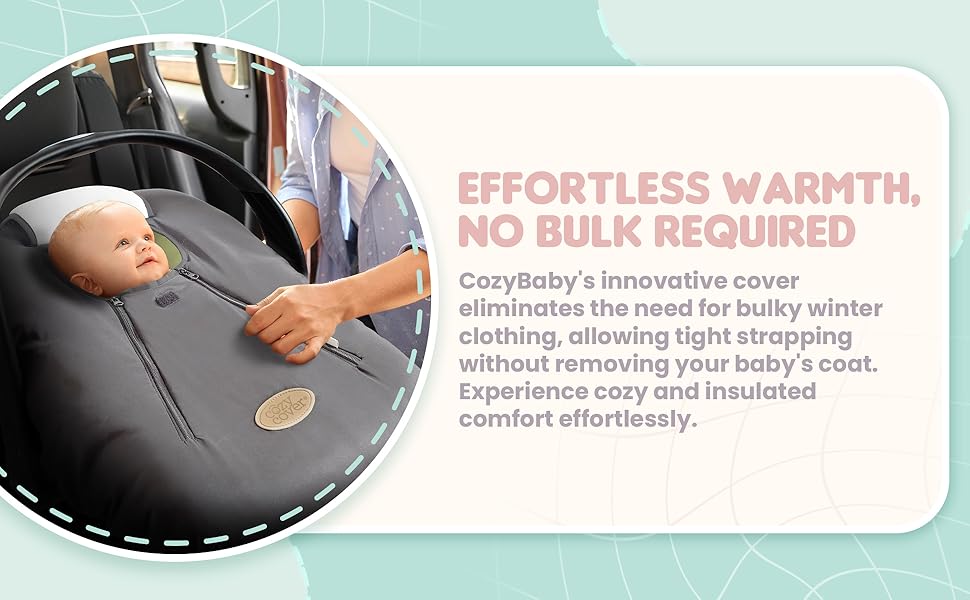 How to Put Cozy Cover on Car Seat