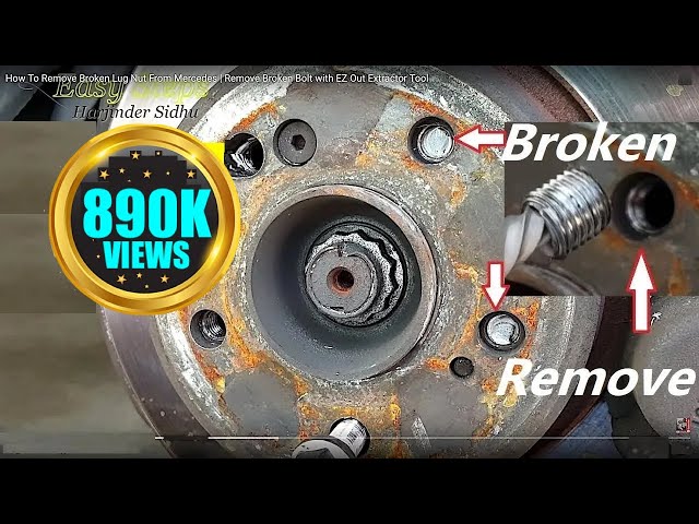 How to Remove Broken Lug Nut