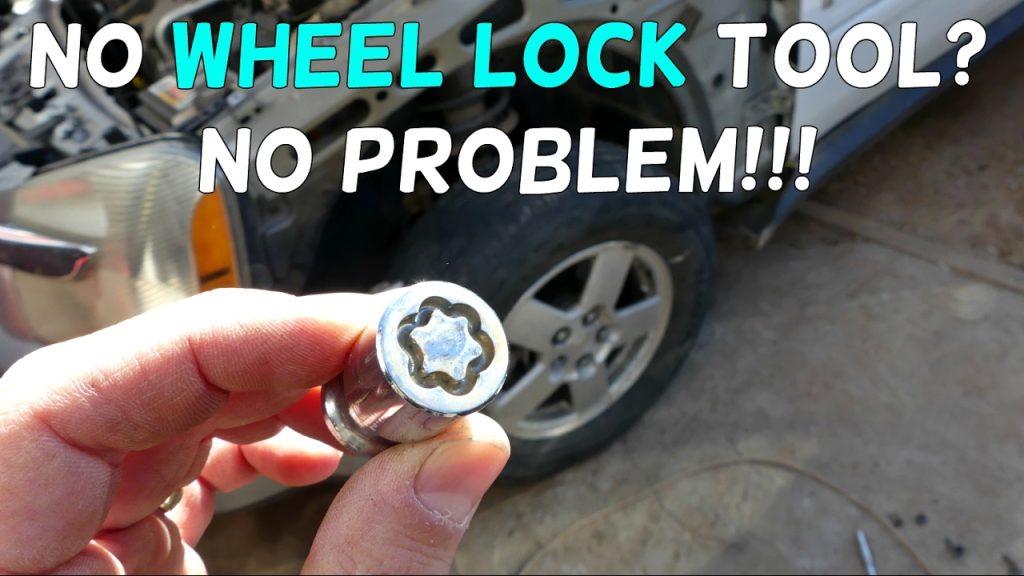 How to Remove Locking Lug Nuts With Key