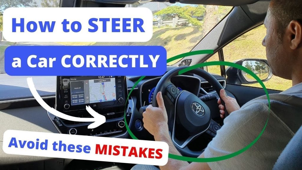 How to Turn Steering Wheel for Driving Test