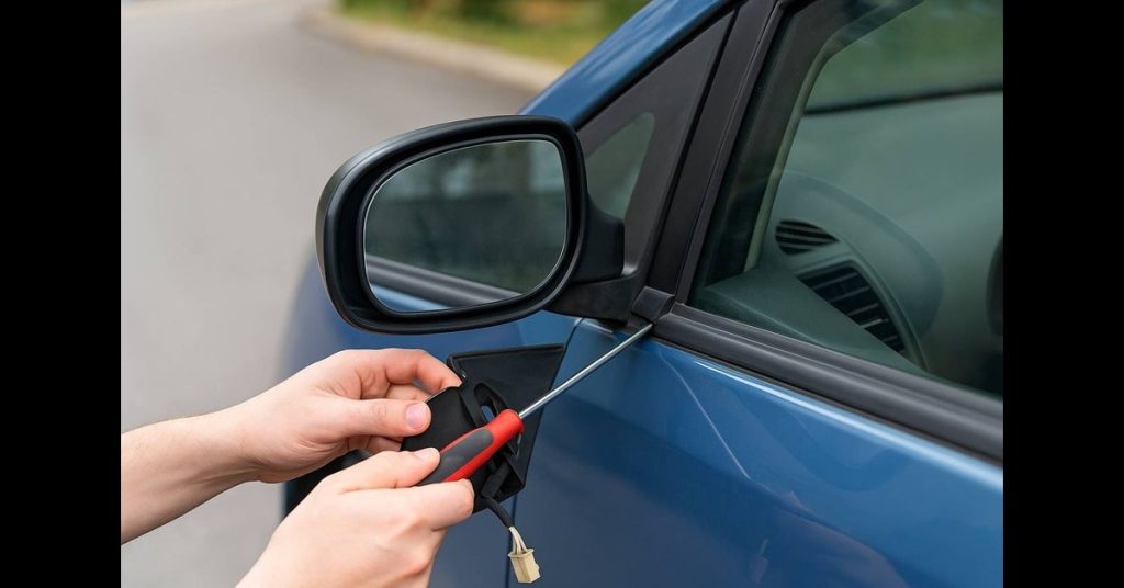 How to Take Off Side Mirror