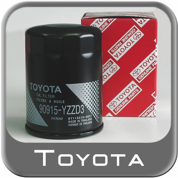 Toyota Oil Filter Part Number